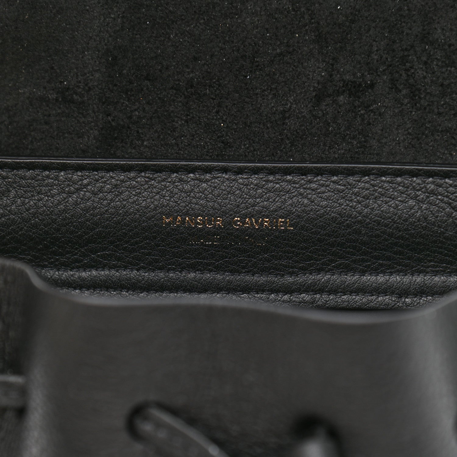 Mansur Gavriel Calfskin Mini Lady Bag Black 8 of 9