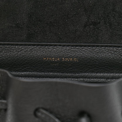 Mansur Gavriel Calfskin Mini Lady Bag Black 8 of 9