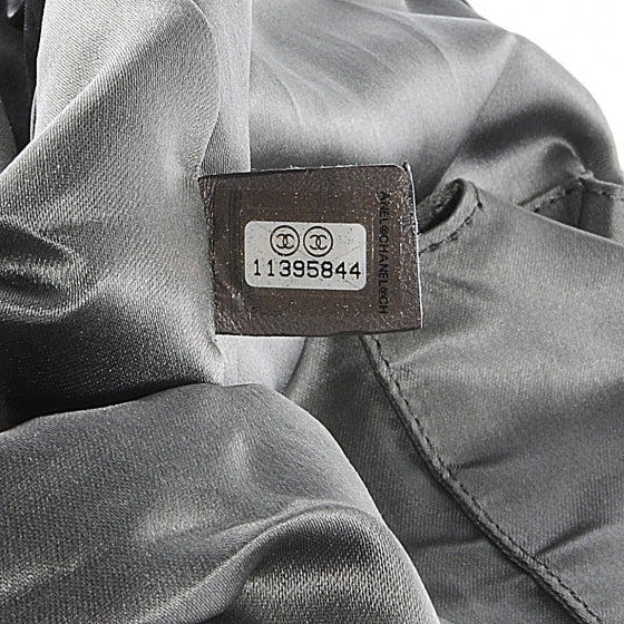 Chanel Patent Large Rock and Chain Hobo White 6 of 9