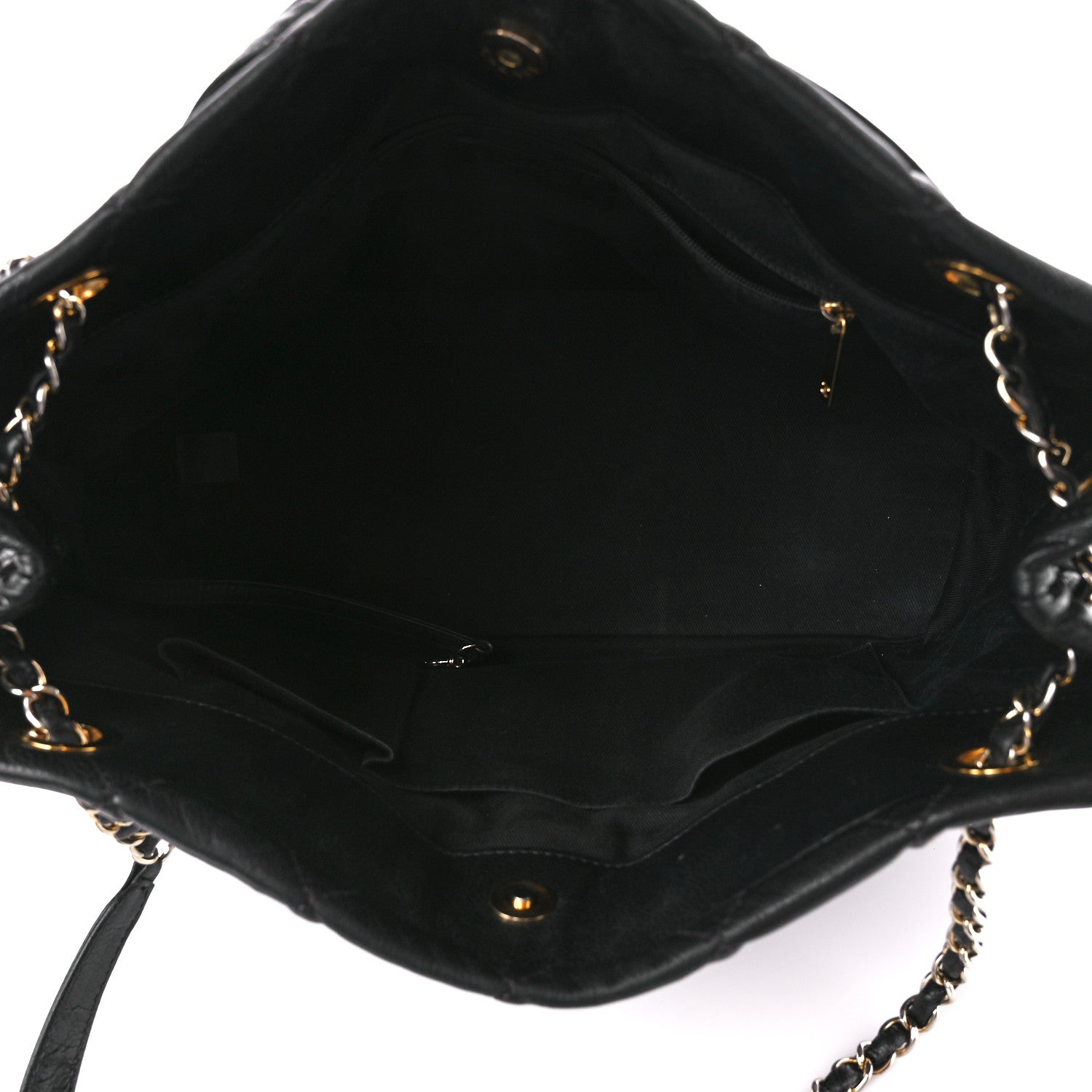 Chanel Caviar Quilted Timeless CC Soft Tote Black 5 of 11