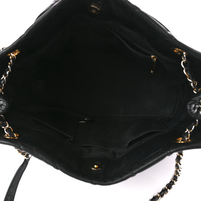 Chanel Caviar Quilted Timeless CC Soft Tote Black 5 of 11