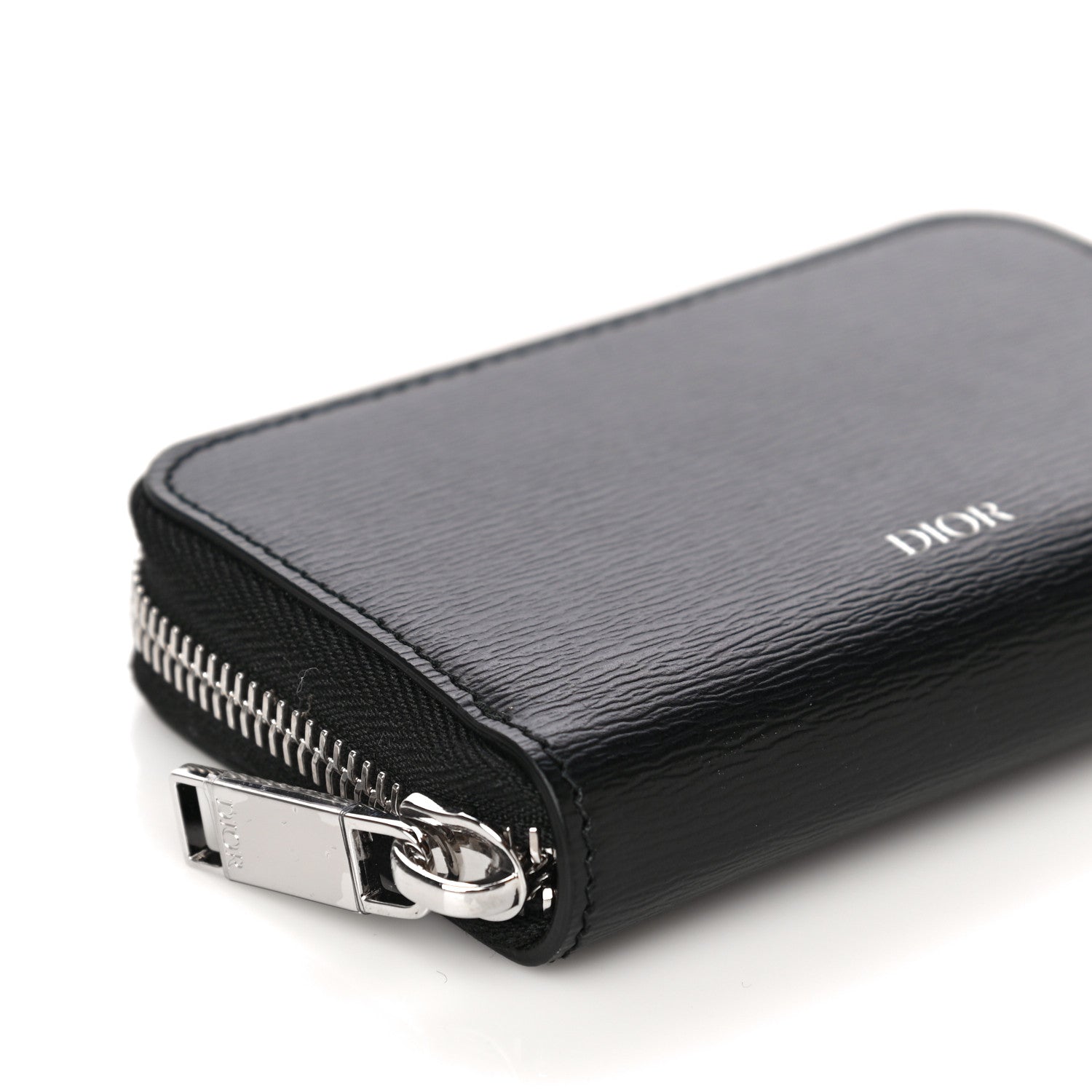Christian Dior Calfskin Infinite Multi Card Holder Black 5 of 10