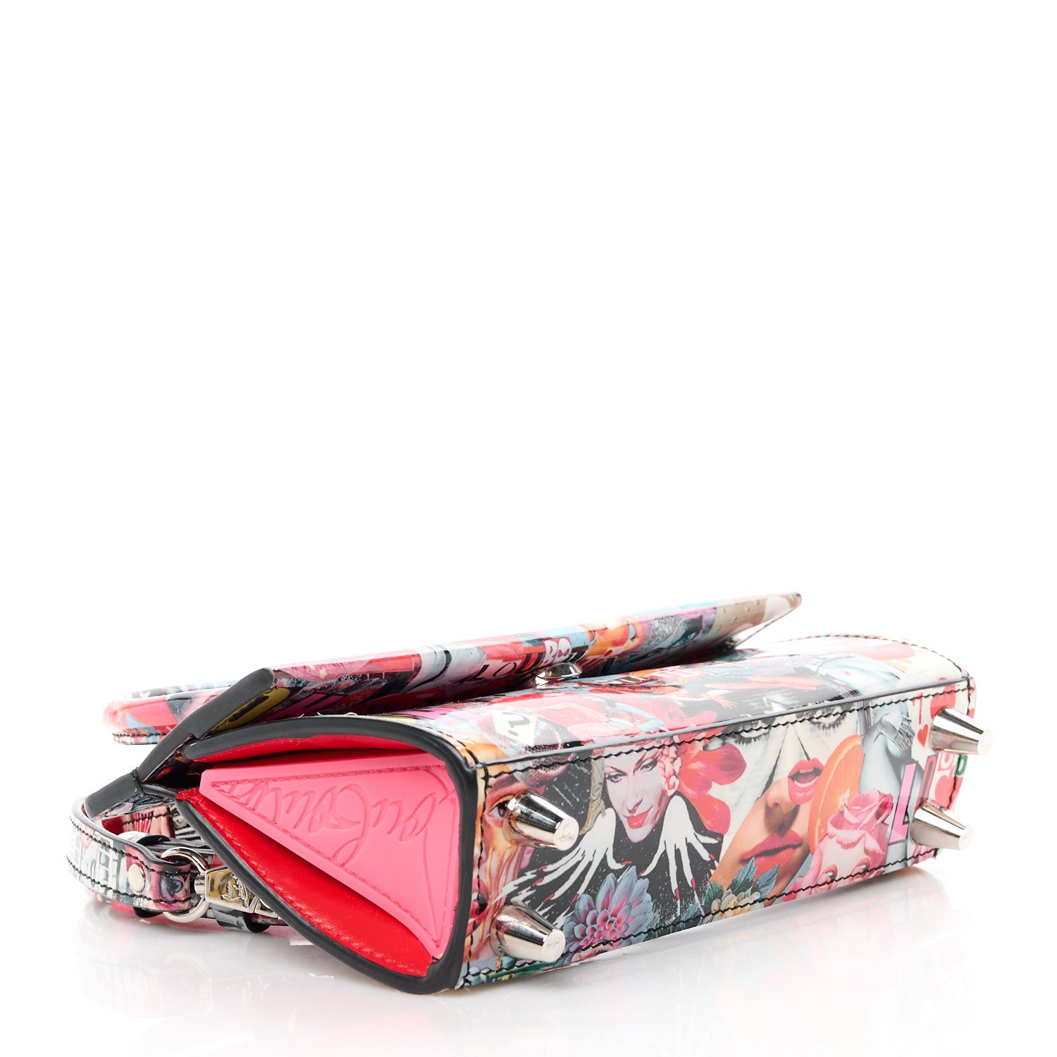 Christian Louboutin Patent Oh Xtian Paloma Baguette Multicolor 4 of 9