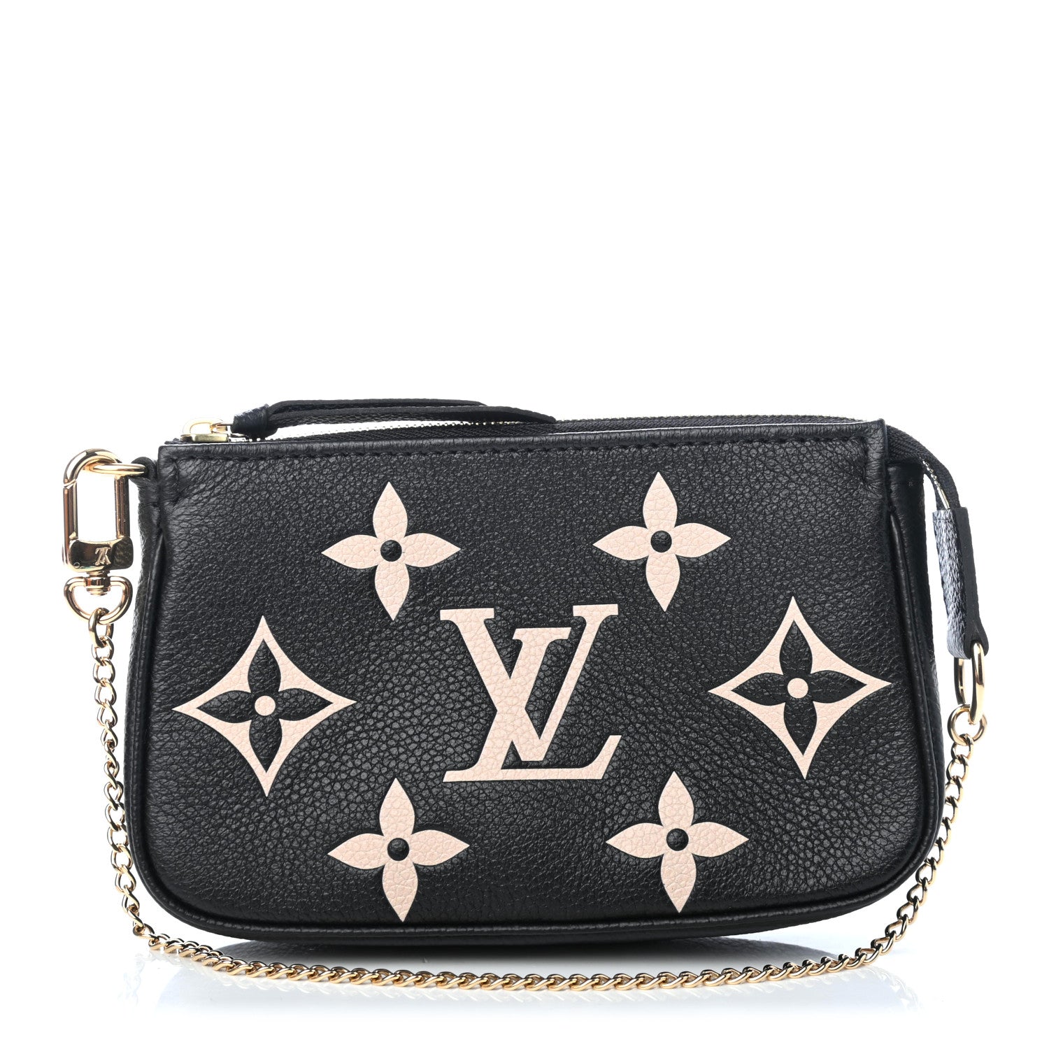 Louis Vuitton Empreinte Monogram Giant Mini Pochette Accessories Black 1 of 4