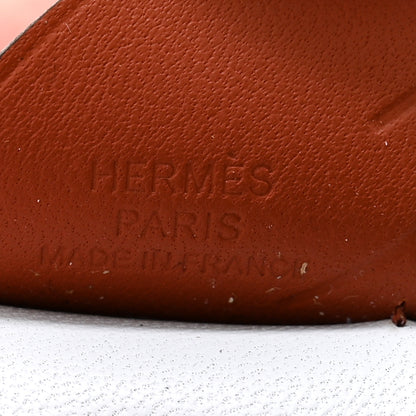 Hermes Milo Lambskin Grigri Rodeo Pegase Horse Bag Charm PM Bleu Brume Chai Cornaline 3 of 5