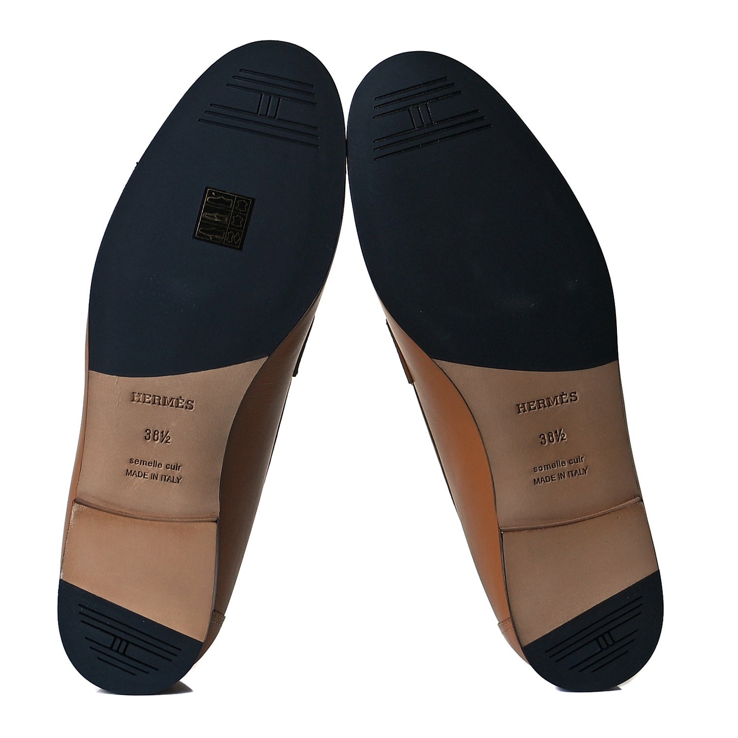 Calfskin Colette Loafer 38.5 Beige Dore