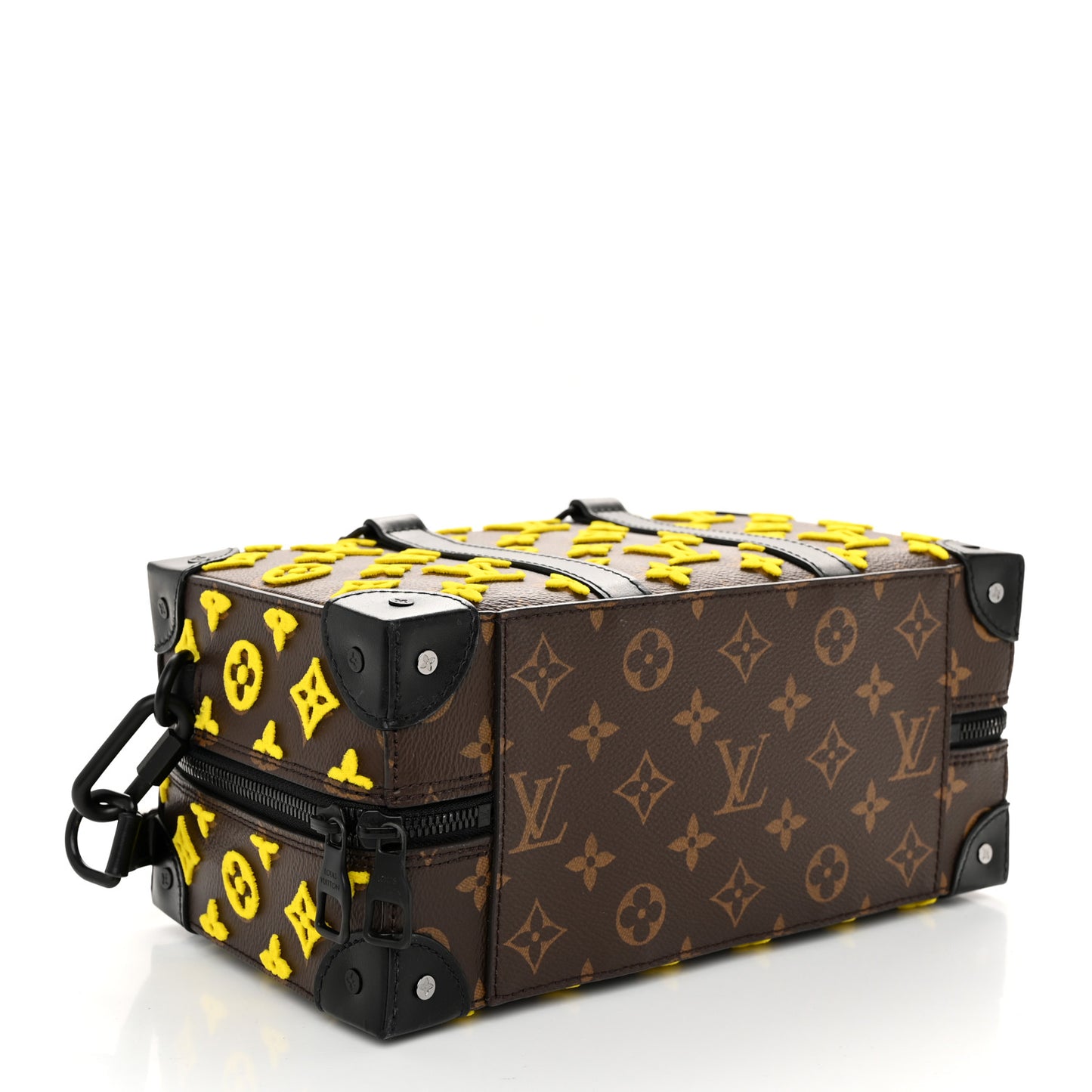 Monogram Tuffetage Speedy Trunk Jaune