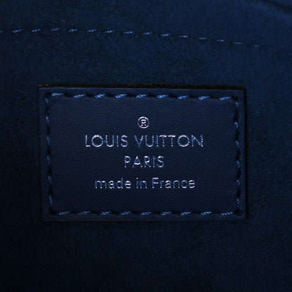 Louis Vuitton Epi Neverfull Pochette MM GM Cyan 6 of 7