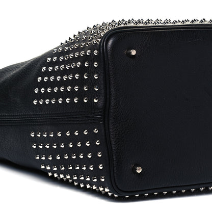 Burberry Calfskin Studded Medium Susanna Hobo Black 8 of 9