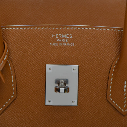 Hermes Epsom Birkin 35 Toffee 9 of 26