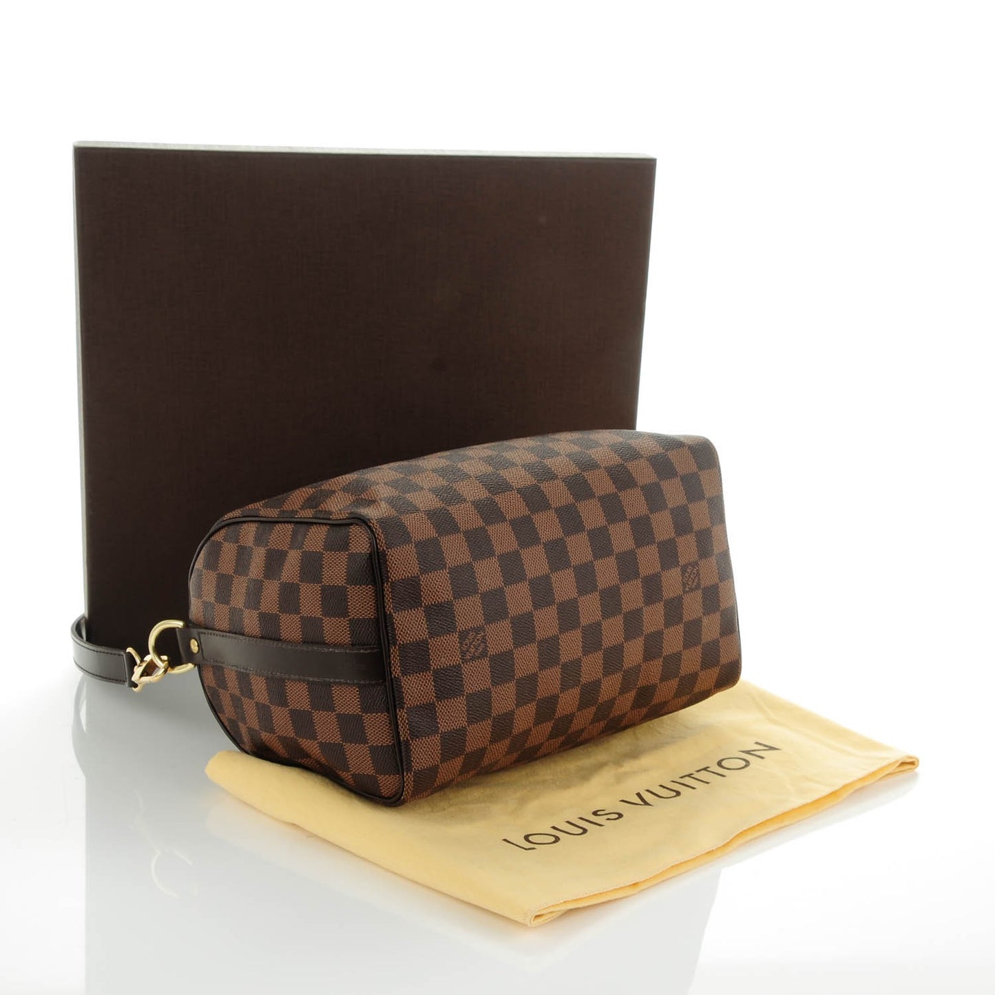 Damier Ebene Speedy Bandouliere 25