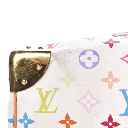 Louis Vuitton Monogram Multicolor Speedy 30 White 17 of 22