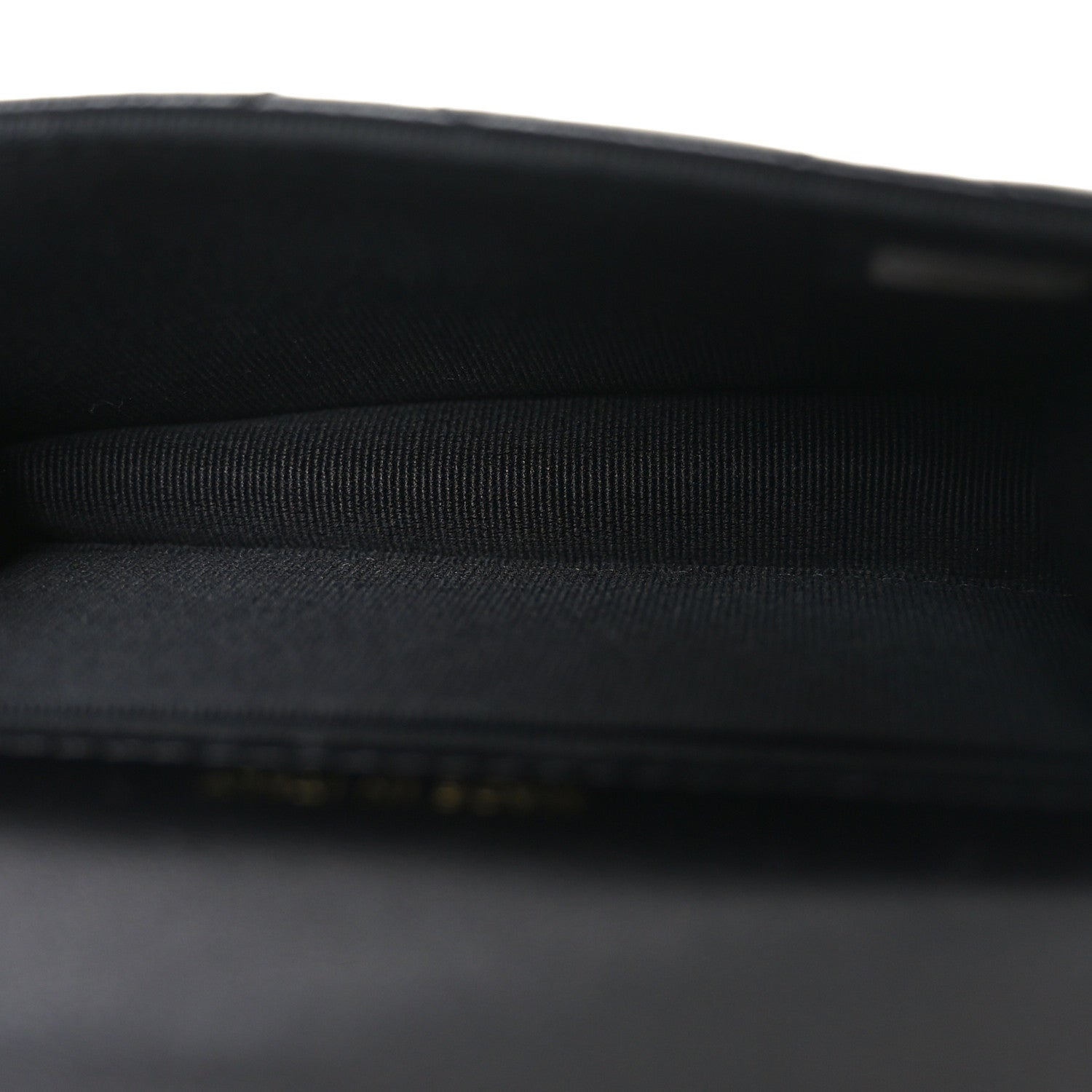 Chanel Lambskin Quilted CC Hook Card Holder Black 4 of 11
