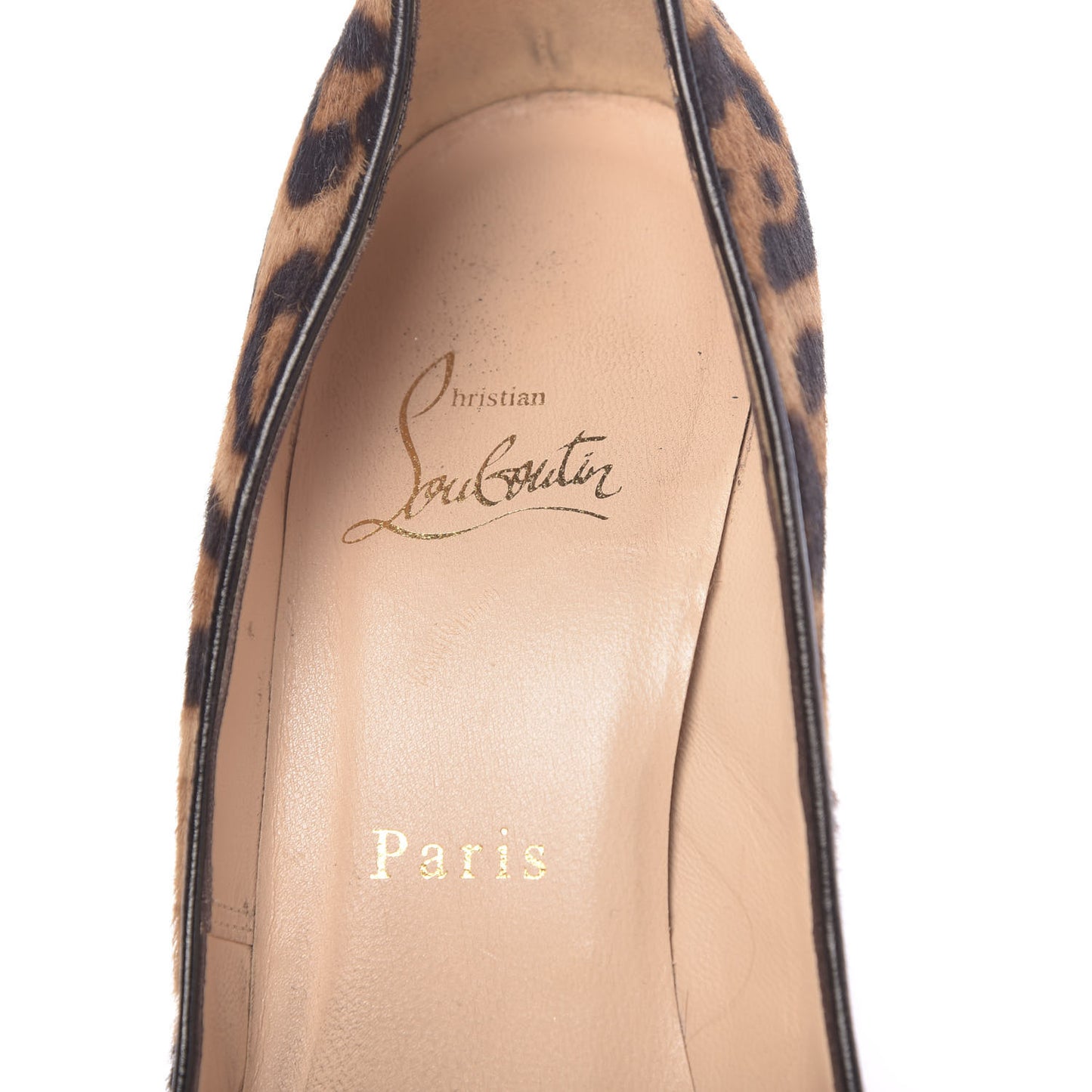 Calf Hair Leopard Very Prive 120 Pumps 37.5