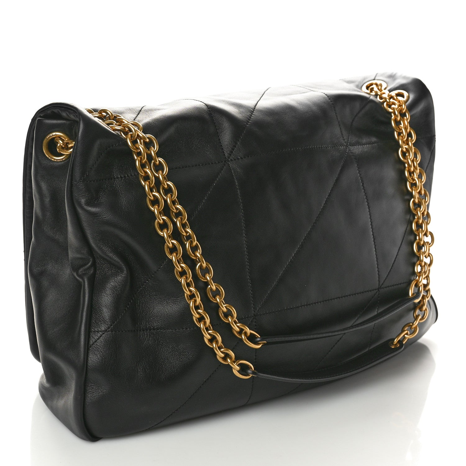 Saint Laurent Lambskin Matelasse Monogram Large Jamie 4.3 Black 3 of 11