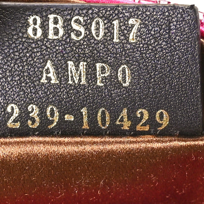 Fendi Sequin Paillettes Vitello Grace Sex and the City Mini Baguette Ciclamino Pilar 7 of 13