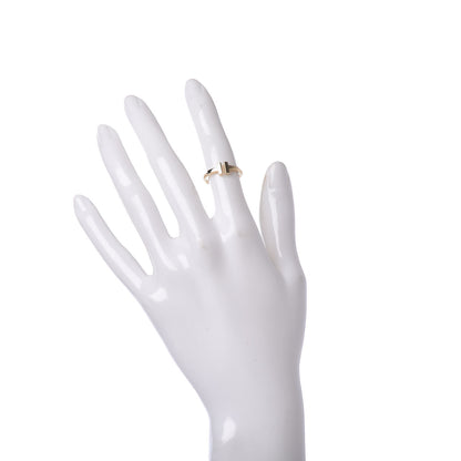 Tiffany 18K Yellow Gold T Wire Ring 48 4.5 2 of 6