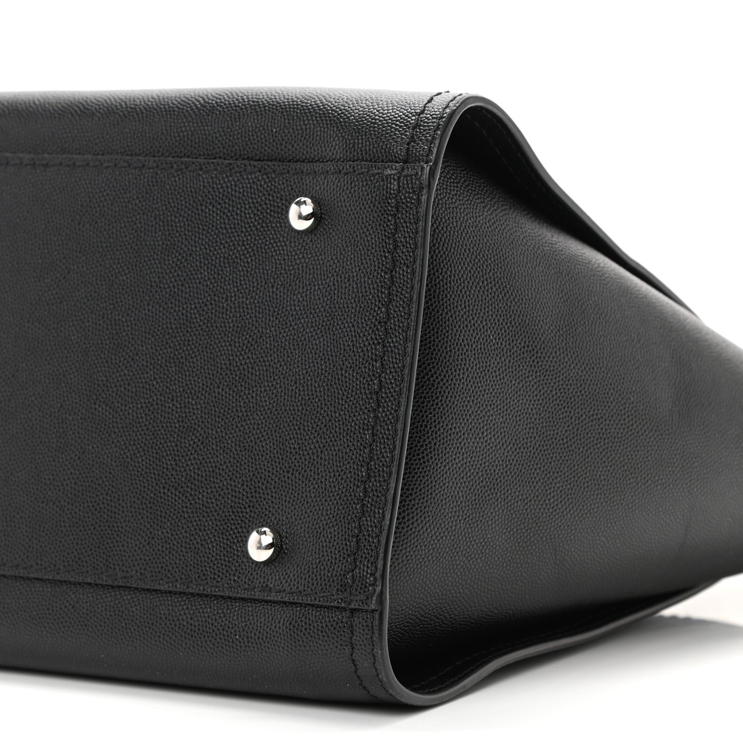 Caviar Small Studded Deauville Tote Black