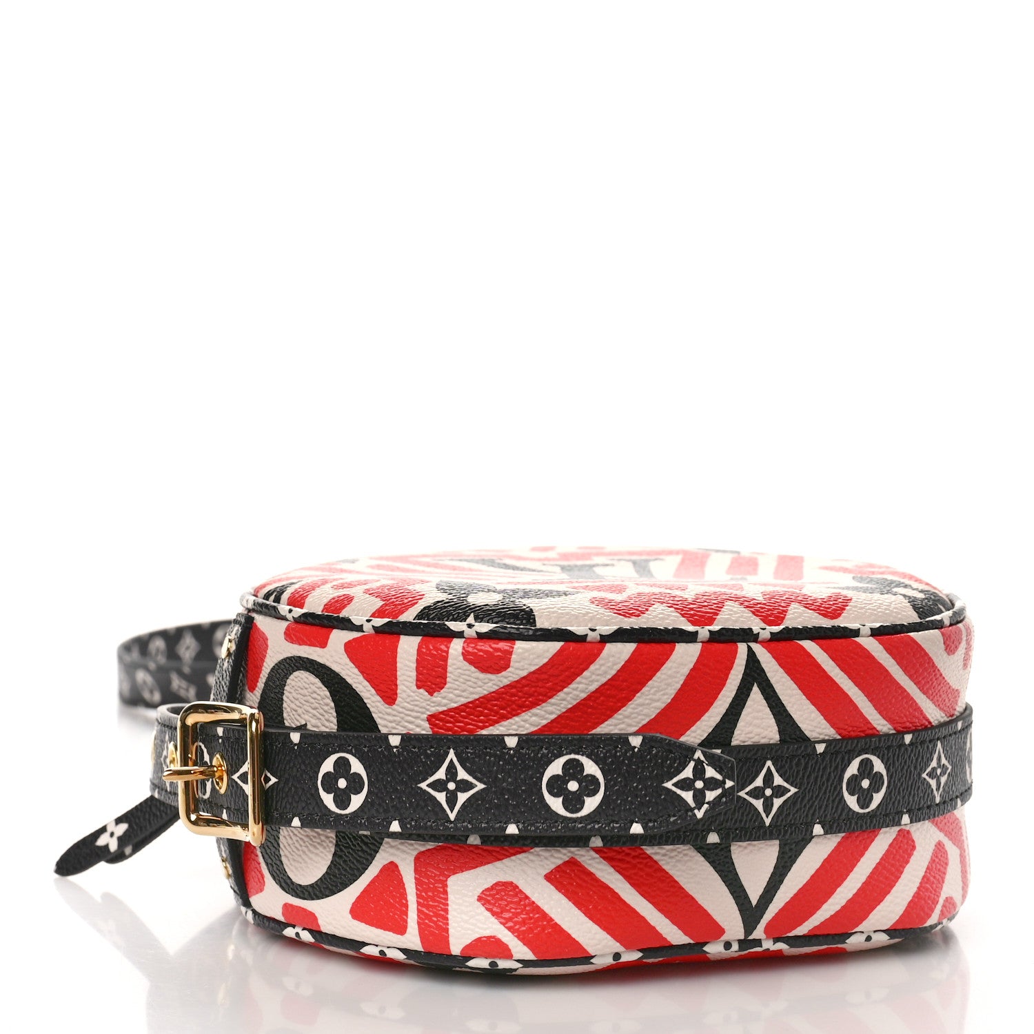 Louis Vuitton Monogram Giant Crafty Boite Chapeau Souple PM Creme Rouge Black 4 of 9