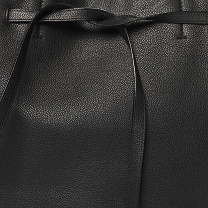 Celine Soft Grained Calfskin Small Belt Cabas Phantom Black 8 of 12
