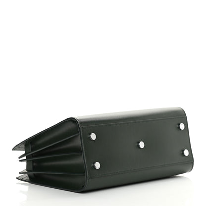 Saint Laurent Grained Calfskin Baby Sac De Jour Dark Pine 4 of 14