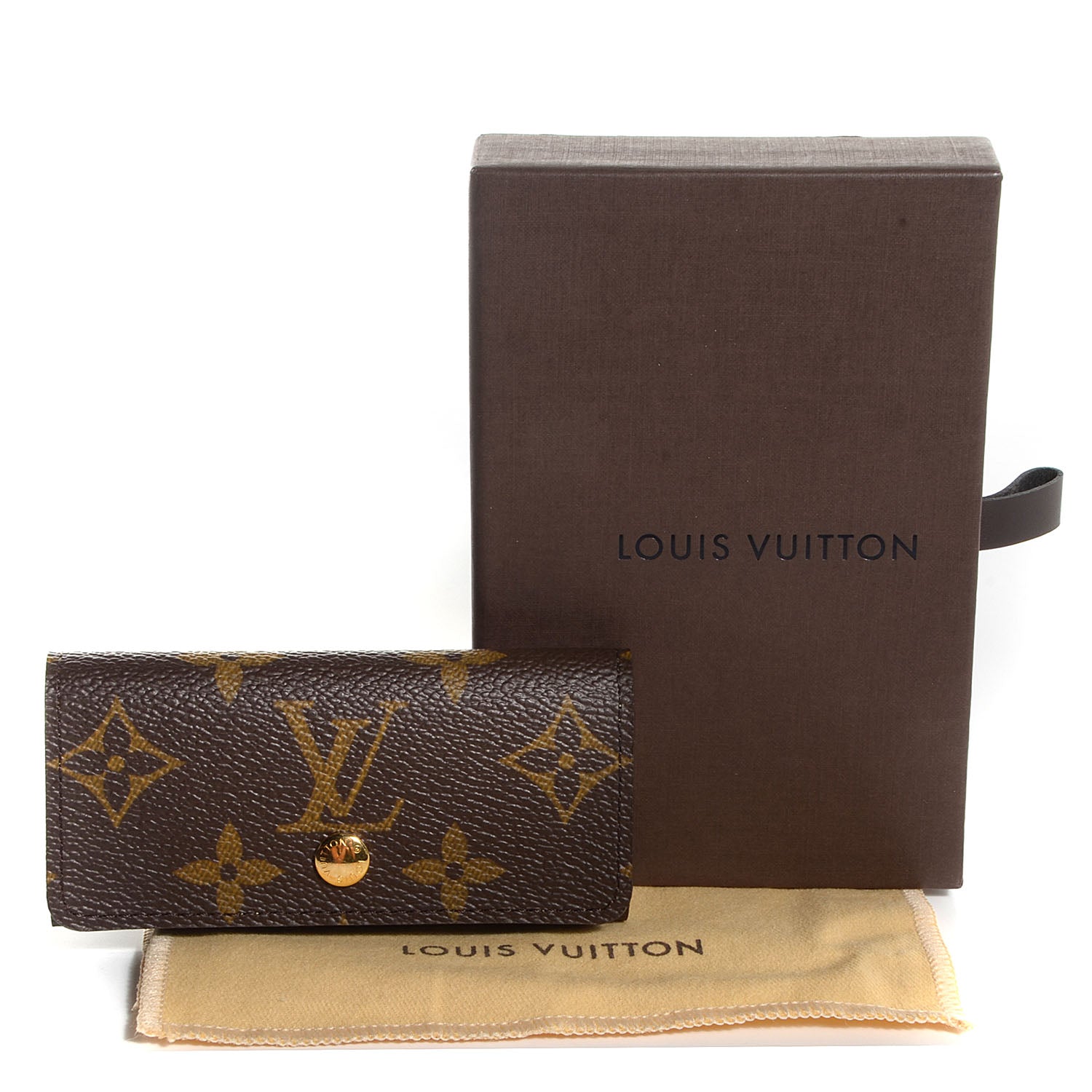 Louis Vuitton Monogram 4 Key Fleuri Multicles Vert 5 of 8