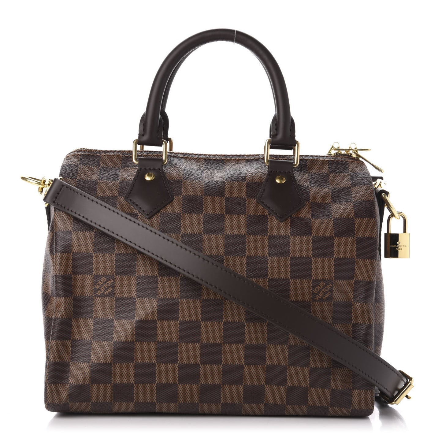 Damier Ebene Speedy Bandouliere 25