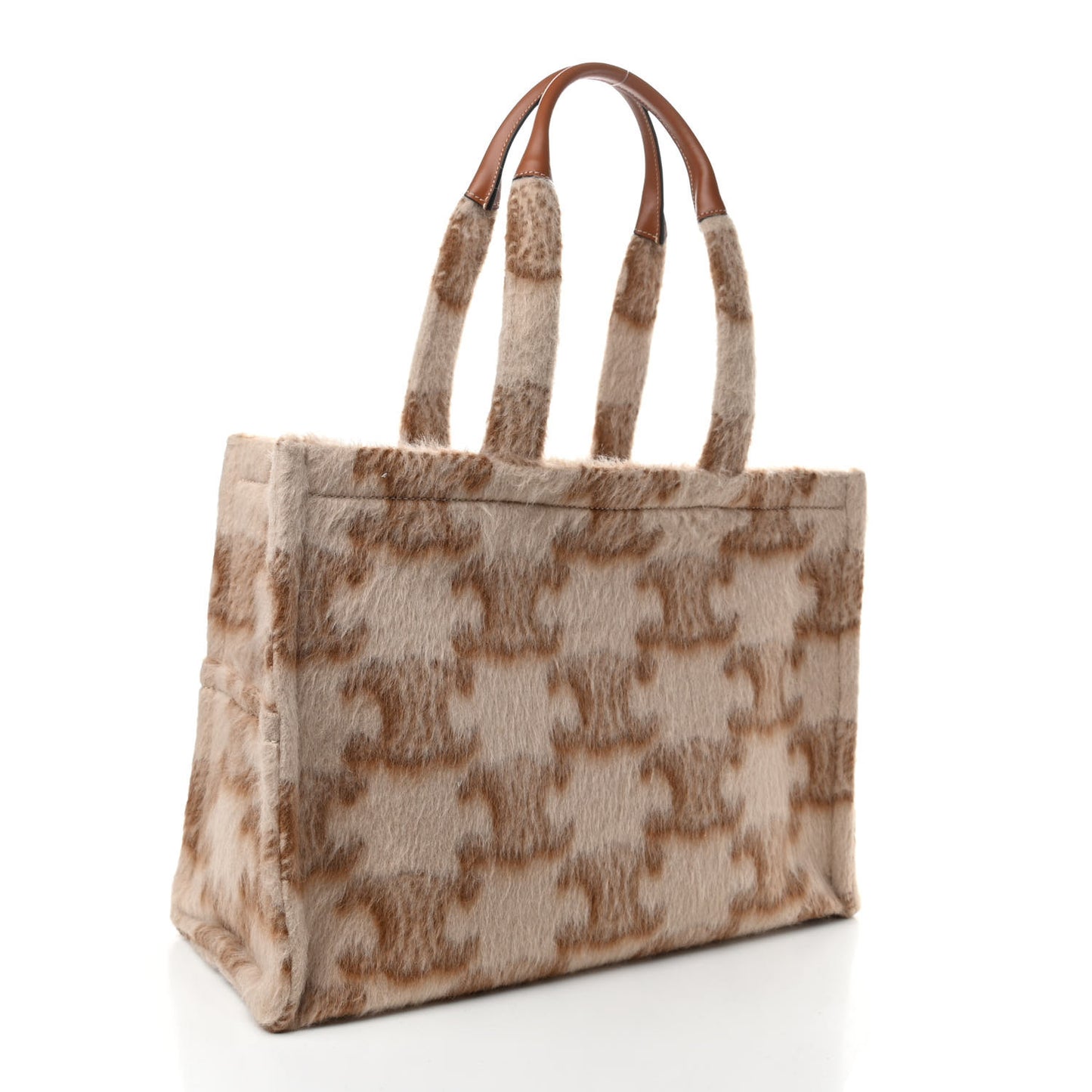 Mohair Triomphe Large Cabas Thais Beige