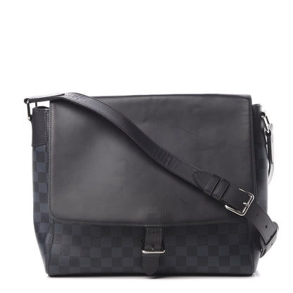 Louis Vuitton Damier Cobalt Newport Messenger MM 1 of 12