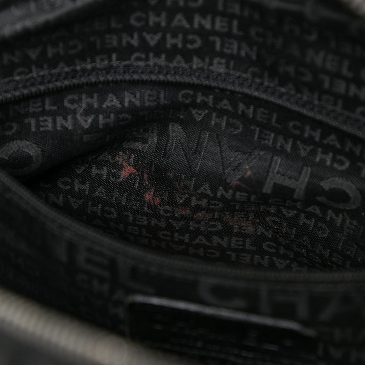 Velvet Camellia Embossed Shoulder Bag Black