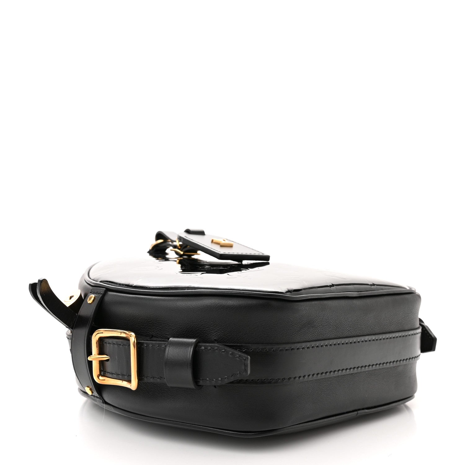 Louis Vuitton Vernis Boite Chapeau Souple MM Black 4 of 11