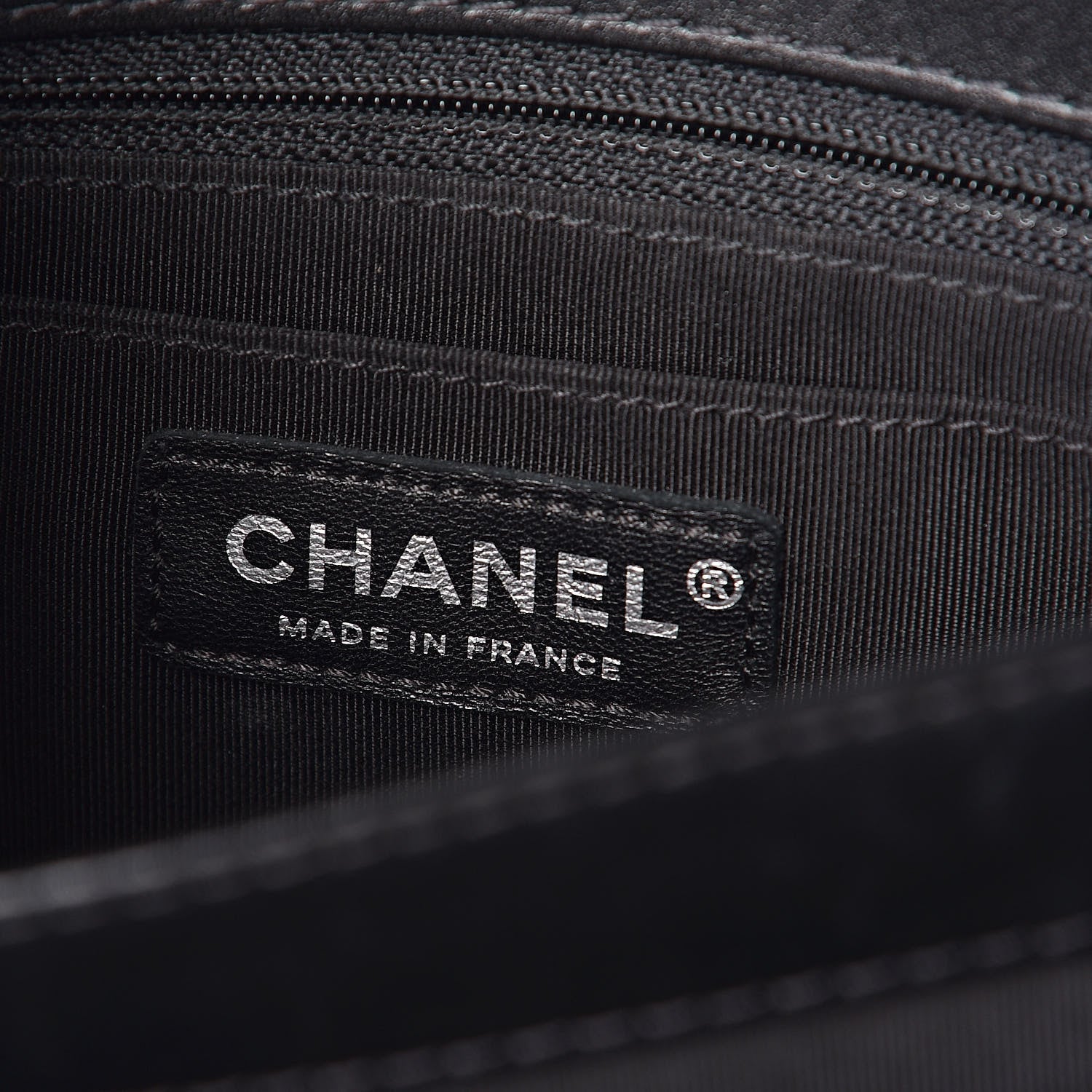 Chanel Calfskin Medium Braided Chic Flap Black 6 of 14