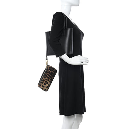 Dolce & Gabbana Calfskin Small Fefe Shopper Black 3 of 8