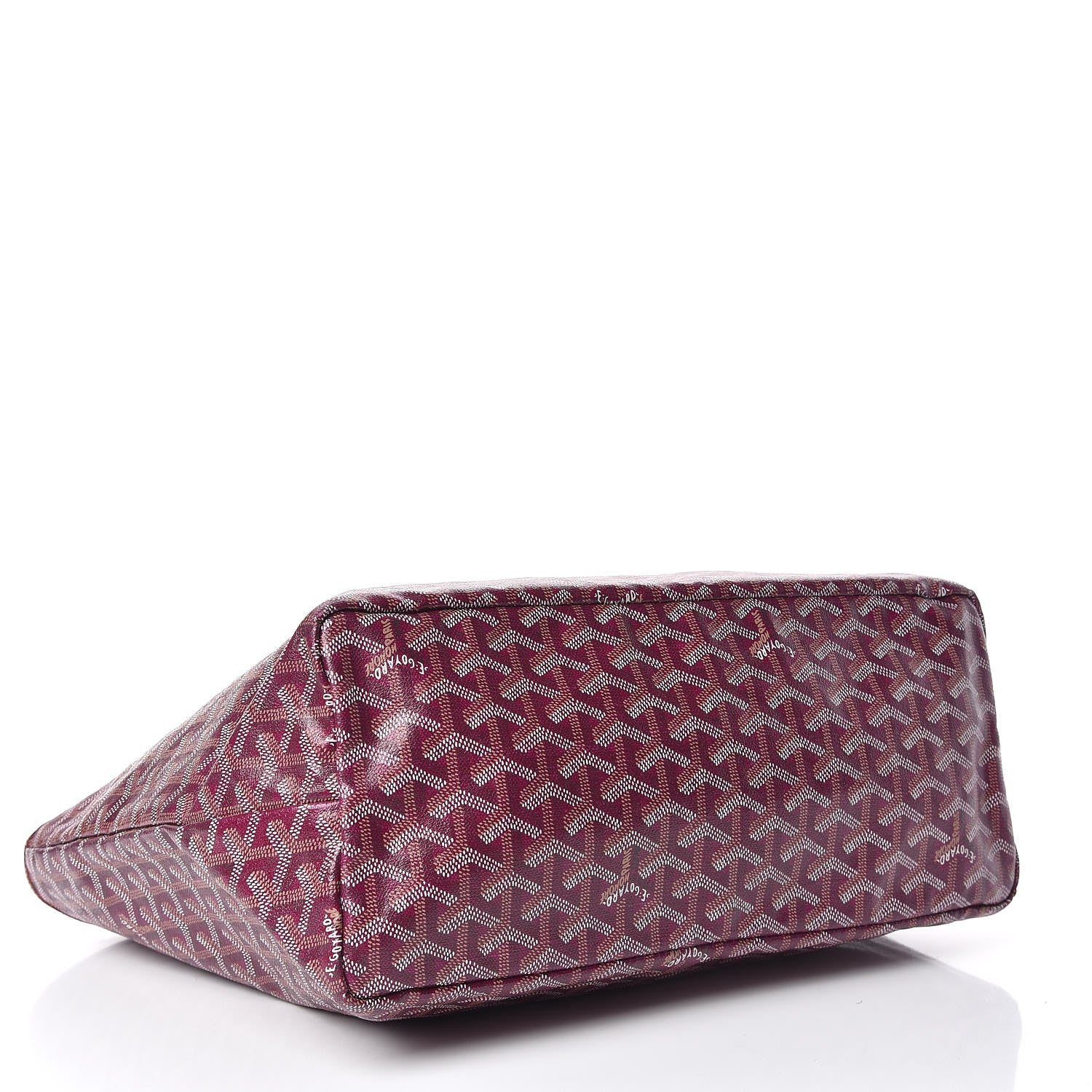 Goyard Goyardine Saint Louis PM Burgundy 5 of 17