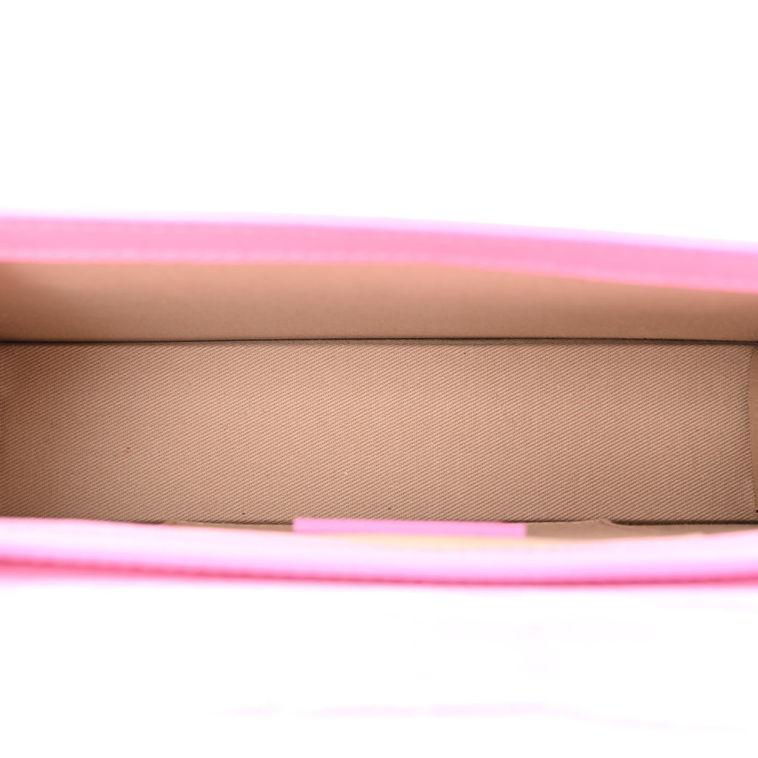 Jacquemus Calfskin Crocodile Embossed Le Chiquito Long Pink 5 of 10