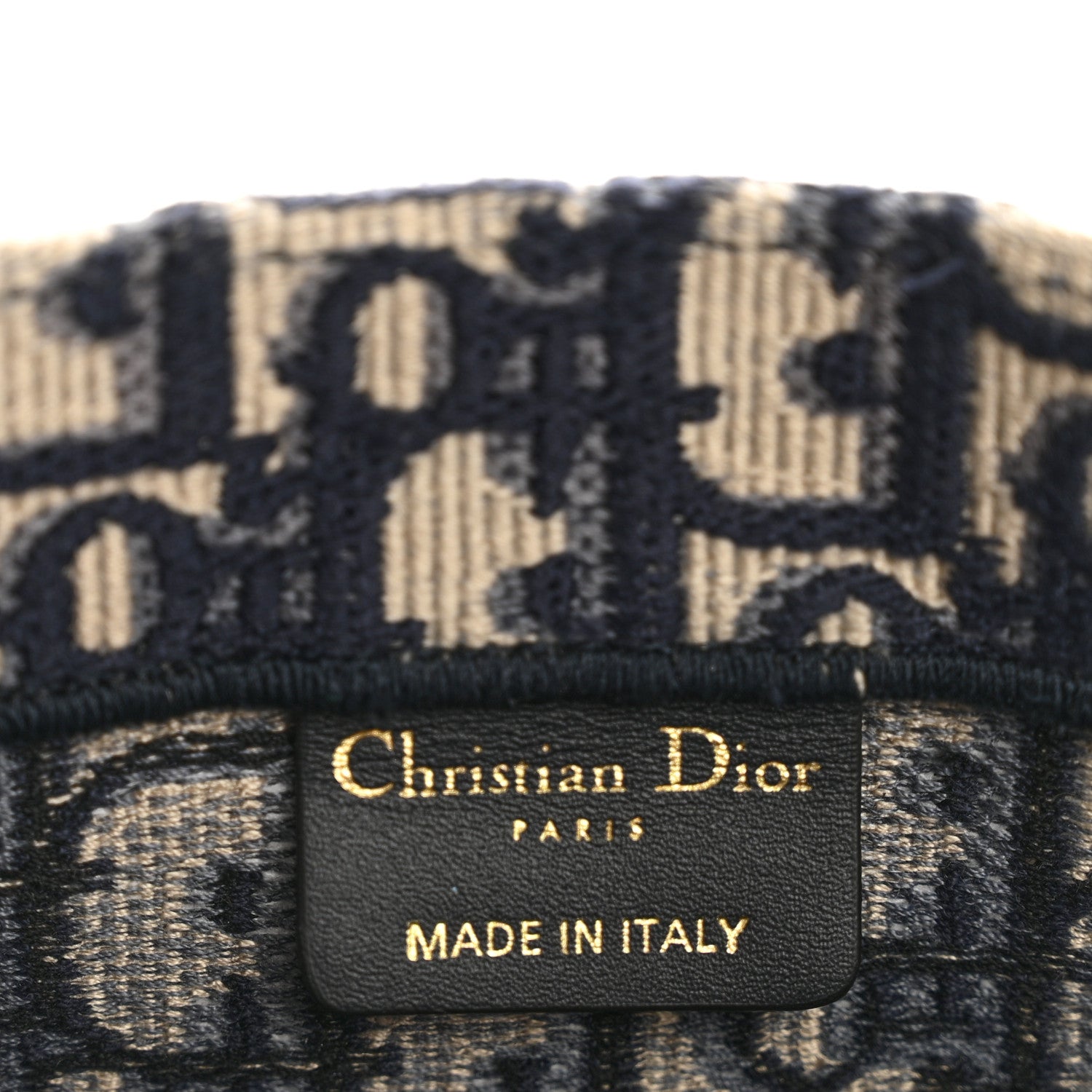 Christian Dior Oblique Large Book Tote Blue Multicolor 6 of 14