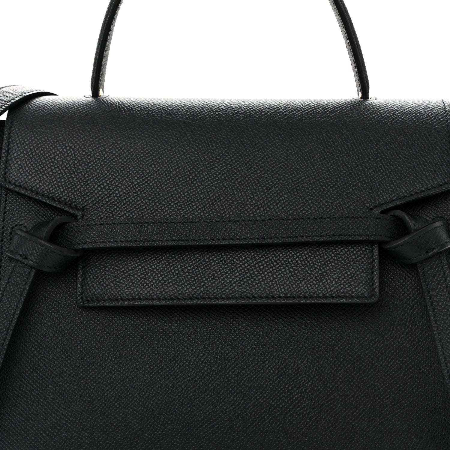 Celine Grained Calfskin Micro Belt Bag Black 9 of 11