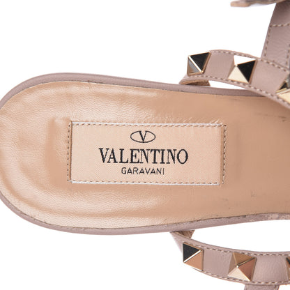 Valentino Garavani Nappa Rockstud Ankle Strap 65mm Pumps 37 Fragola Poudre 14 of 14
