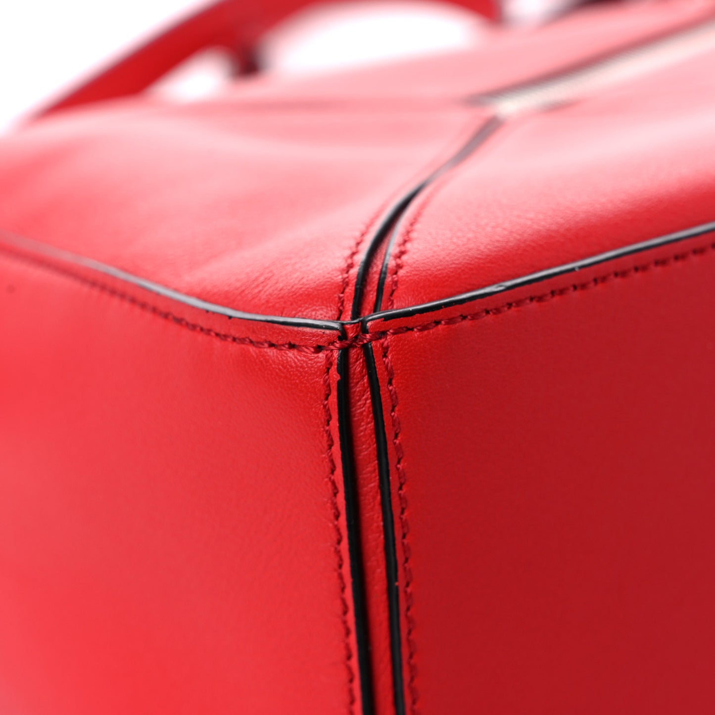 Calfskin Small Puzzle Bag Scarlet