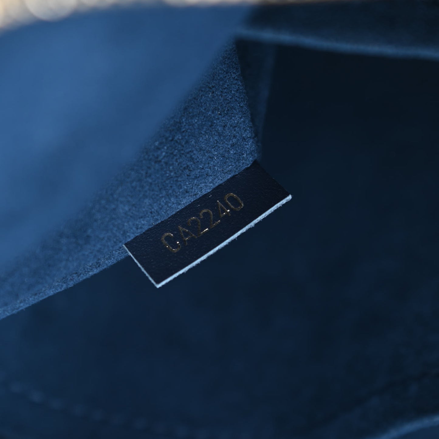 Empreinte V Tote MM Marine Rouge