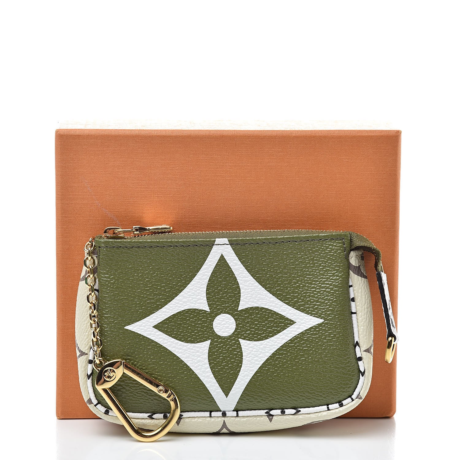 Louis Vuitton Monogram Giant Micro Pochette Accessories Kaki White 8 of 8