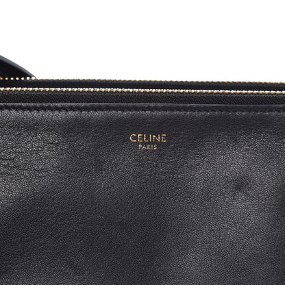 Celine Lambskin Small Trio Crossbody Bag Black 7 of 8