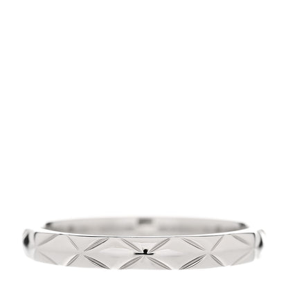 Chanel Platinum Small Matelasse Ring 49 5 3 of 6