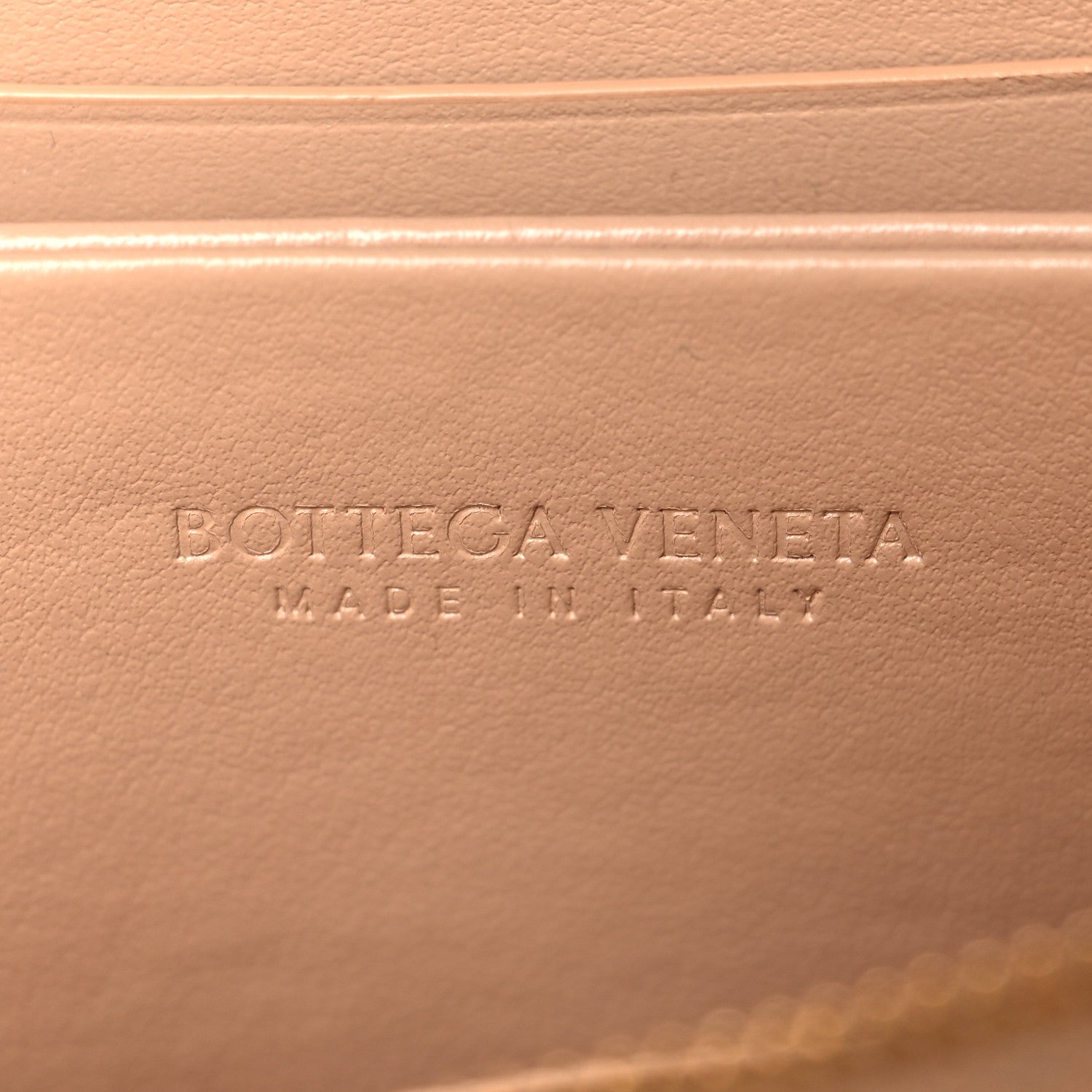Bottega Veneta Nappa Intrecciato Zip Around Coin Purse Almond 6 of 6