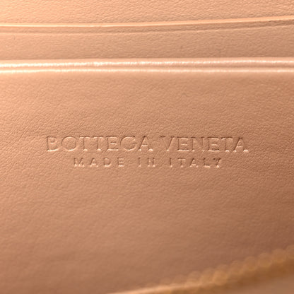 Bottega Veneta Nappa Intrecciato Zip Around Coin Purse Almond 6 of 6