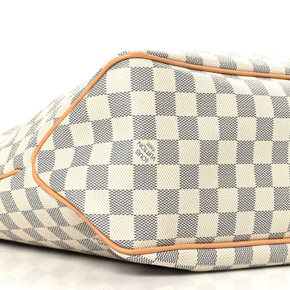 Louis Vuitton Damier Azur Delightful MM Pink 7 of 8