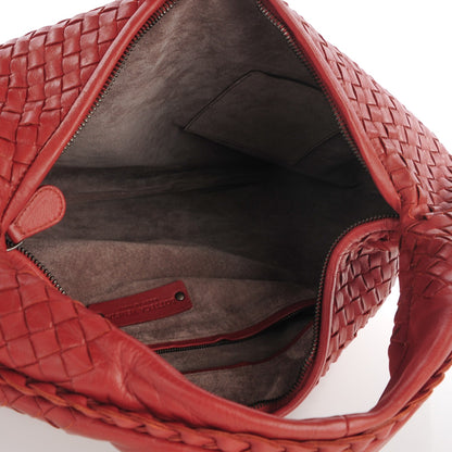 Bottega Veneta Nappa Intrecciato Large Veneta Hobo Burnt Red 5 of 8