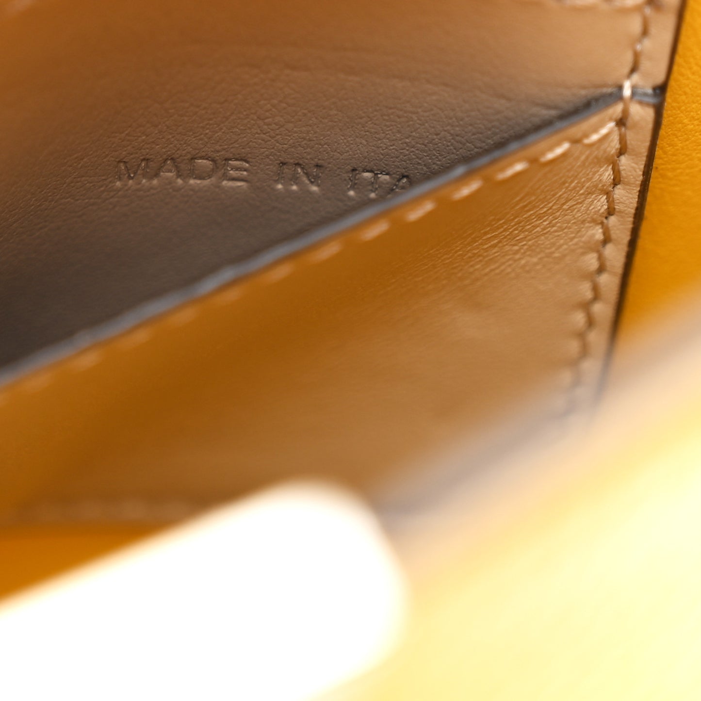 Cuoio Romano Vitello Cover Bi-Color Peekaboo I See U X Cross Satchel Sunflower Pietra Mimosa