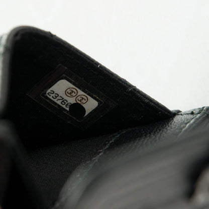 Chanel Caviar Quilted Boy Flap Card Holder So Black 8 of 8