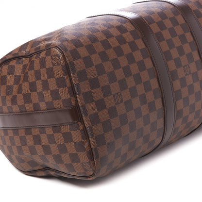 Louis Vuitton Damier Ebene Keepall Bandouliere 45 6 of 9